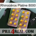 Rhinocéros Platine 8000 new10